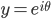 y=e^{i\theta}
