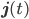 \mathbf{j}(t)