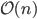 \mathcal{O}(n)