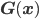 \mathbf{G}(\mathbf{x})