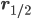 \mathbf{r}_{1/2}